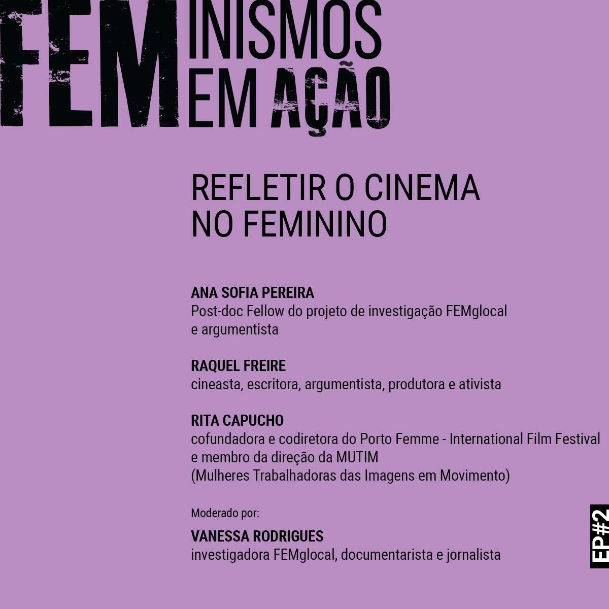 Feminismos em Ação: Refletir o cinema no feminino